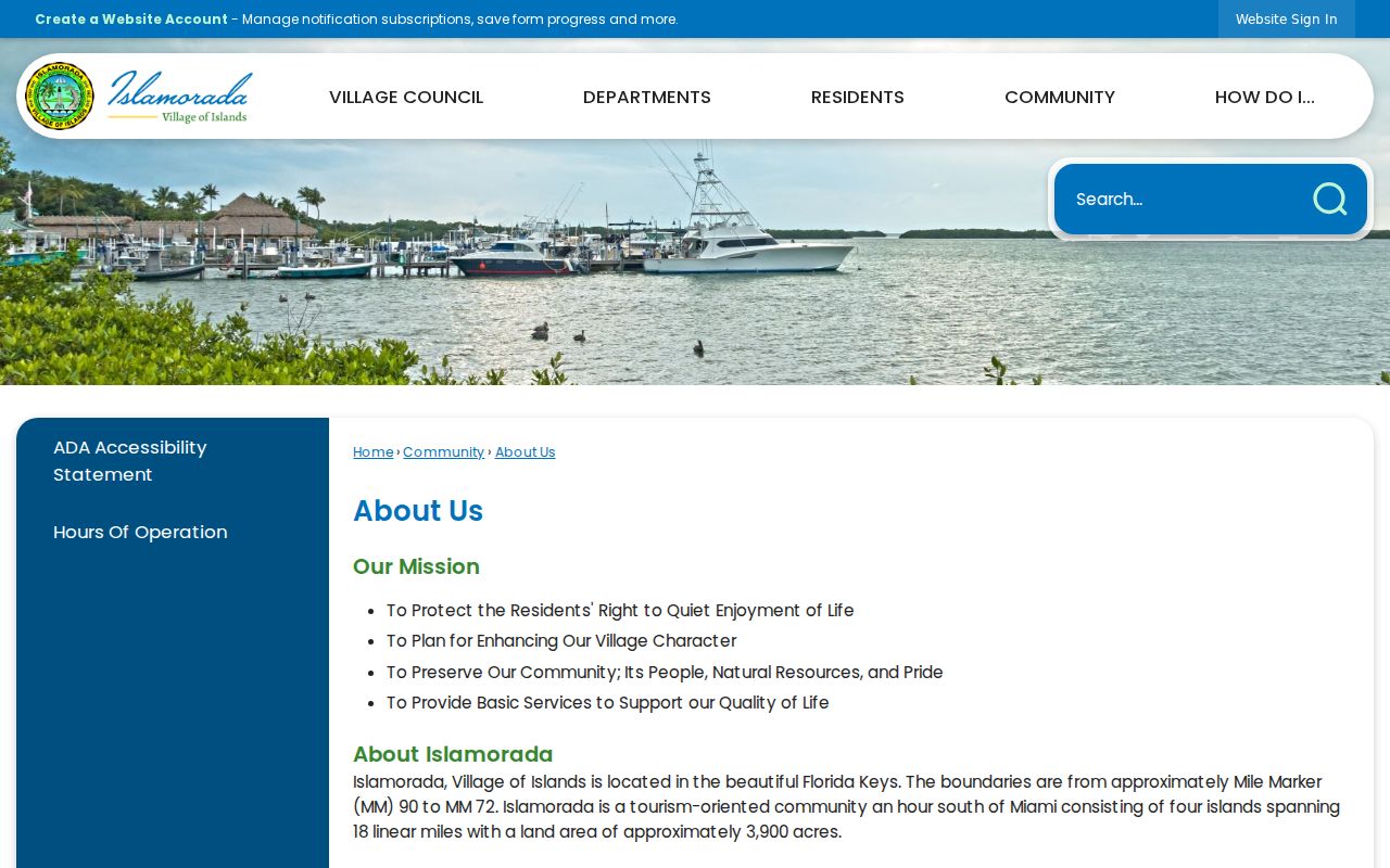 Islamorada criminal history civic and geographic context