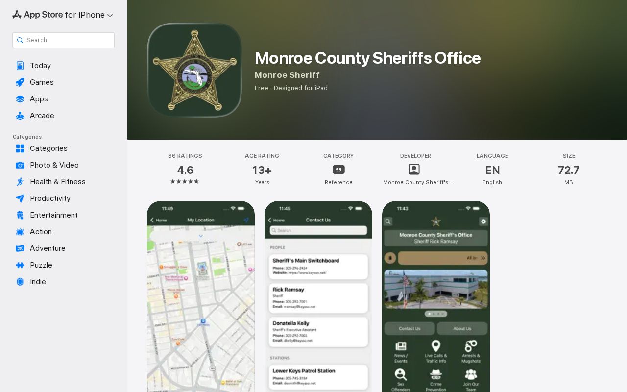 Key West criminal records sheriff mobile channel